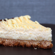 Für Süßschnäbel: weißer Schoko-Cheesecake
