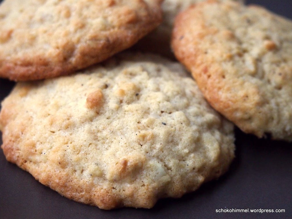 Pimp my Haferflocken-Kekse - mit gesalzenen Macadamias und Kokos ...